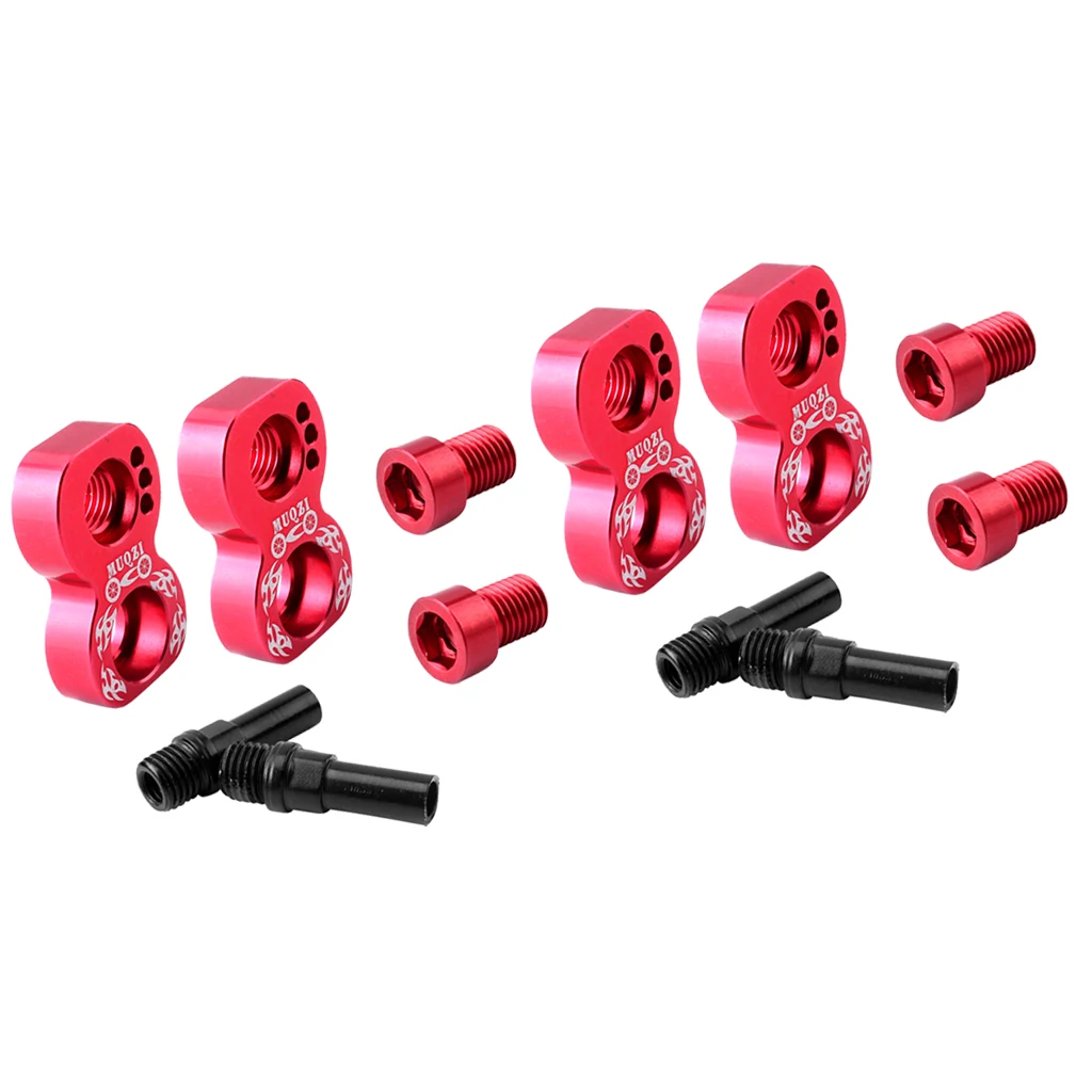 2Pcs Lightweight V Brake Extend Converter Wheelset Alloy Frame Brake Adapter Mounting Holder Part Accessories
