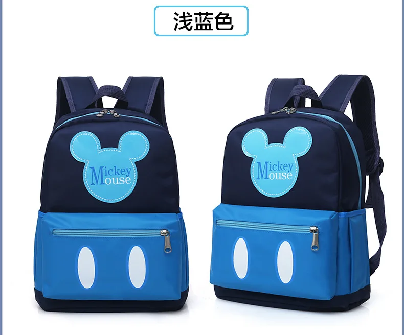 Disney новая сумка с мультяшным принтом для школьников Микки Минни детский рюкзак 1-3-5 класс Микки Маус рюкзак на плечо
