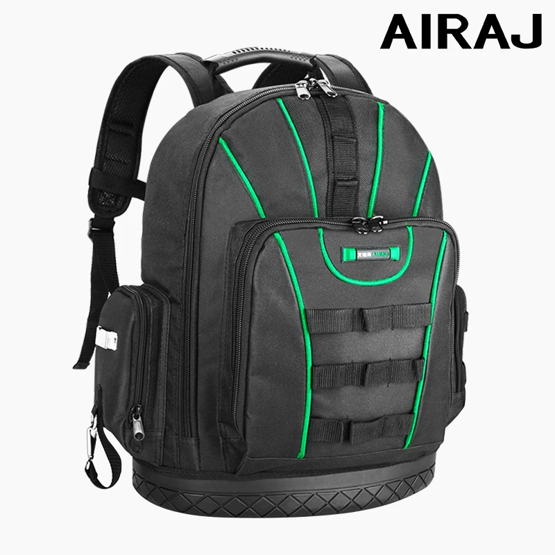 AIRAJ Multi-function Tool Backpack Tool Bag 16 in/18 in Shoulder Large Capacity Electrician Bag Multi-tool Storage Bag AIRAJ Multi-function Tool Backpack Tool Bag 16 in/18 in Shoulder Large Capacity Electrician Bag Multi-tool Storage Bag