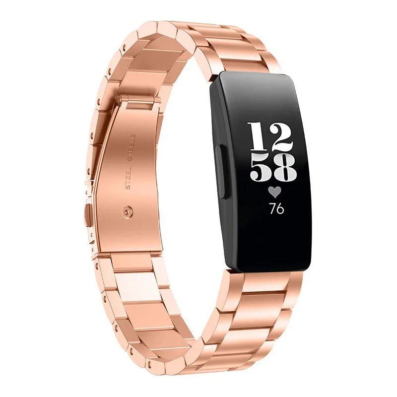 Essidi для Fitbit inspire HR Браслет ремешок из нержавеющей стали смарт-Браслет замена для Fitbit inspire HR