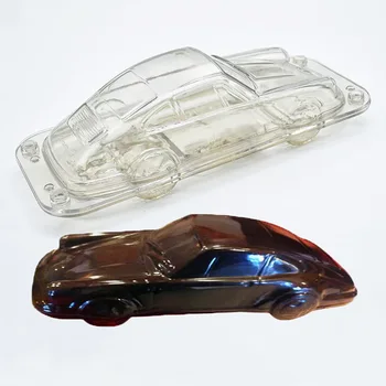 

Car Design 3D Chocolate Mold DIY Handmade Cake Candy Plastic Vehicle Chocolate Making Tool Cake Decorating molds Baking Mould WW