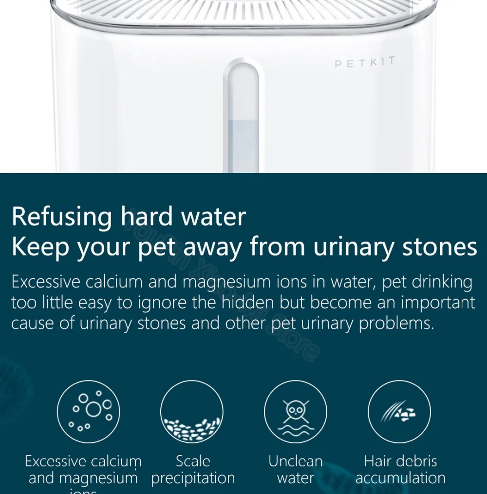 Xiaomi Petkit смарт-диспенсер для воды 2 котенок, щенок, домашнее животное диспенсер для воды кошка живой фонтан Автоматическая умная собака питьевой