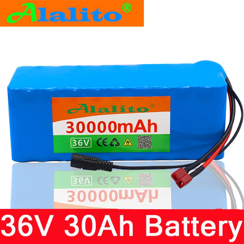 

original 36V battery 10S4P 30Ah 36v 18650 battery pack 500W 42V 30000mAh for Ebike electric bicycle with BMS