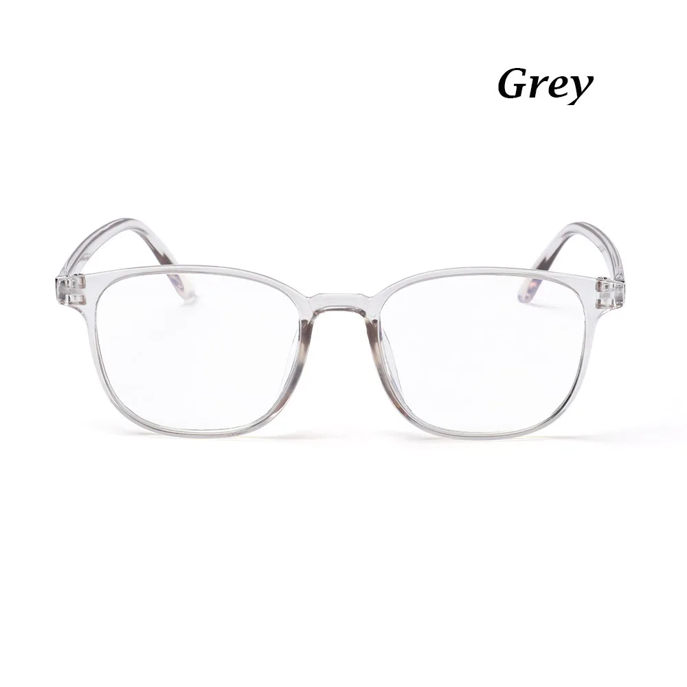 grey 1 шт. Горячая Новинка прозрачные оправы для очков мужские и женские поддельные очки винтажные оптические очки для близорукости оправа женские очки ретро - Frame Color: grey