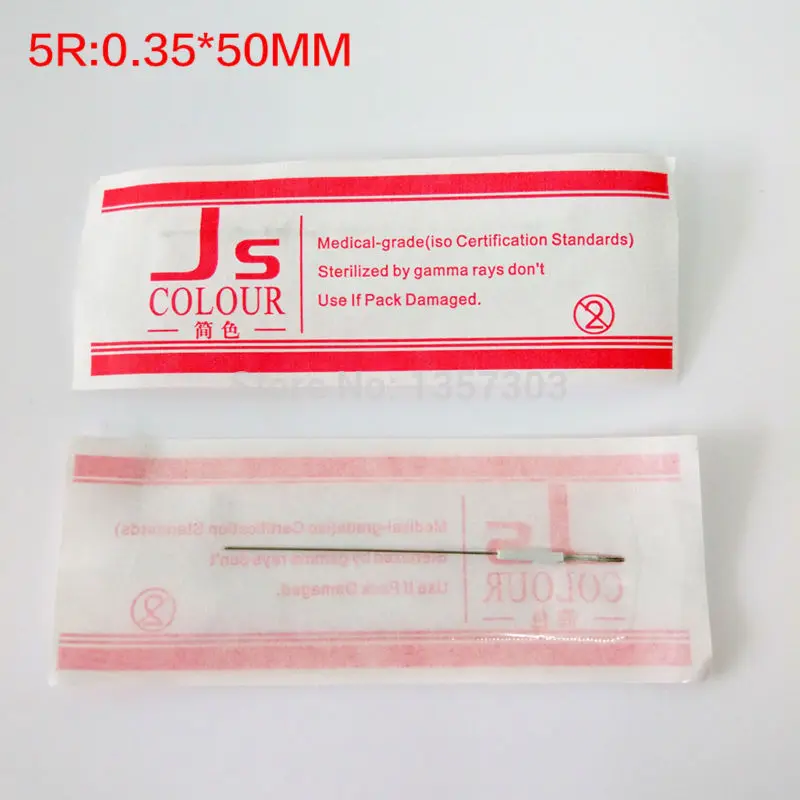 Иглы для перманентного макияжа 5R 500 шт.|makeup needles|5r needlesmakeup permanent needles |