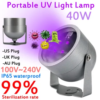 

99.99% Antibacterial UVC + UVA Ultraviolet Disinfection Lamp Sterilization Germicidal Lamp for Home Health Care Sterilization