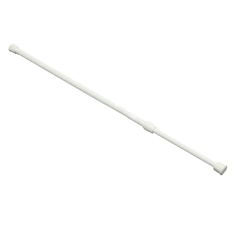 

Spring Loaded Extendable Telescopic Net Voile Tension Curtain Rail Pole Rod Rods White 60*110cm