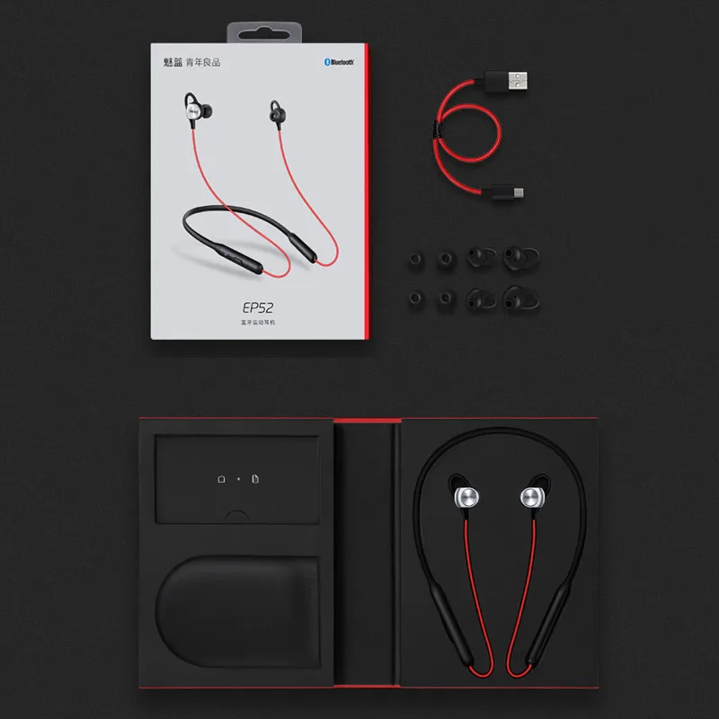 Оригинальные Meizu EP52 Наушники Беспроводные Bluetooth 4 1 стерео гарнитура