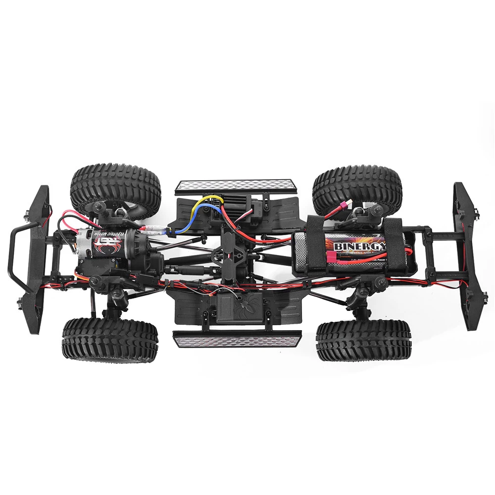 RGT RC автомобиль 1/10 Сплит привод 4WD реалистичный Pioneer трек EX86110 рок РТР внедорожный монстр грузовик Дистанционное управление автомобиль игрушка