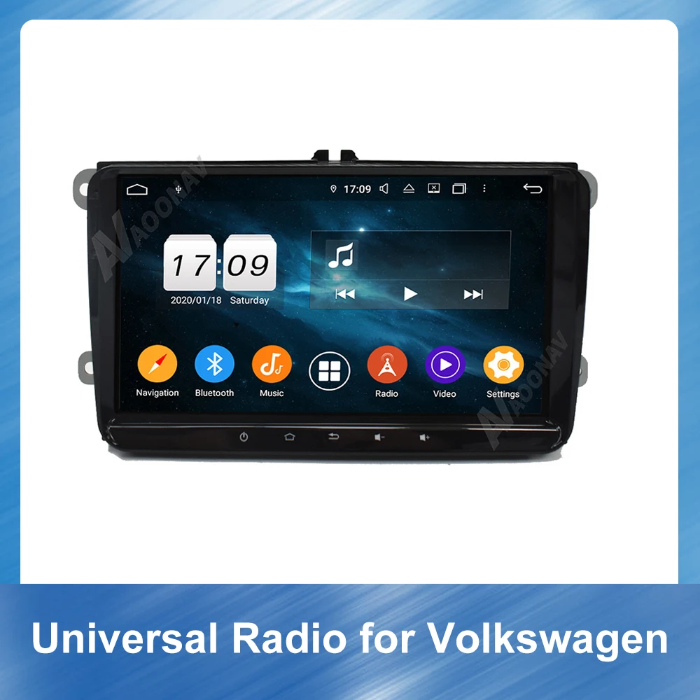 9 inch Universal 2din Android Car Radio Multimedia Player for Volkswagen Stereo Autoradio Autoaudio Head Unit | Автомобили и