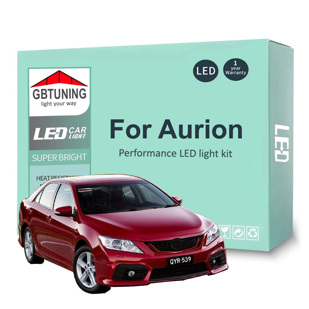 Комплект светодиодных ламп для внутреннего освещения Toyota Aurion 2006-2015 2016 2017 2018 2019 2020