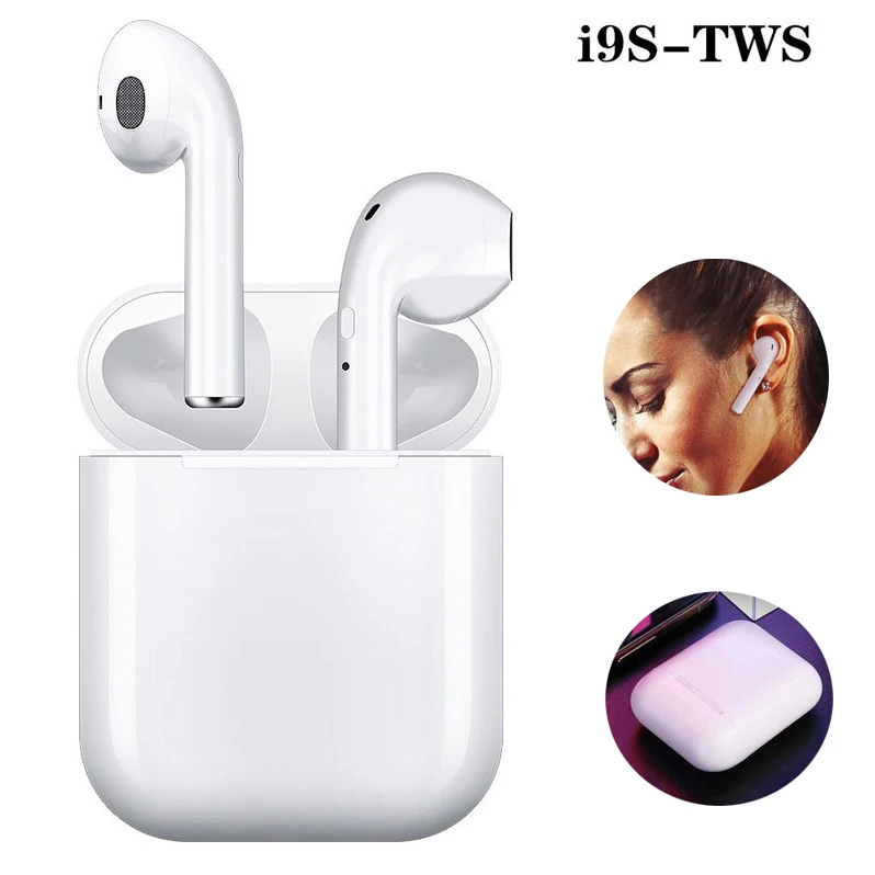 I9s TWS 5 0 Bluetooth наушники беспроводные Спортивная гарнитура стерео игровая для samsung
