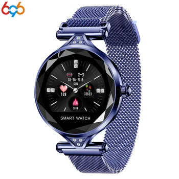 

696 Fashion Smart Bracelet New Waterproof Bluetooth Heart Rate Blood Pressure Color Screen Sports Women's Wristband Watch Gift