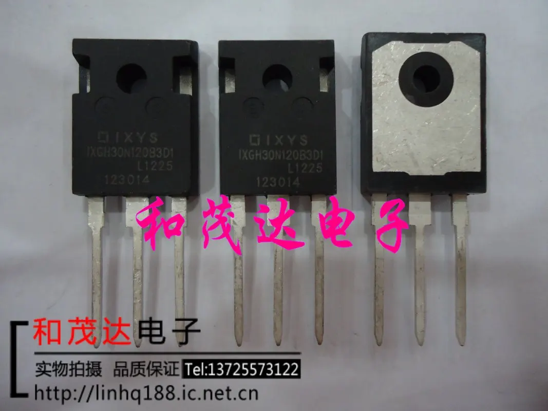 5PCS new original IXGH30N120B3D1 TO-247 1200V30A in stock