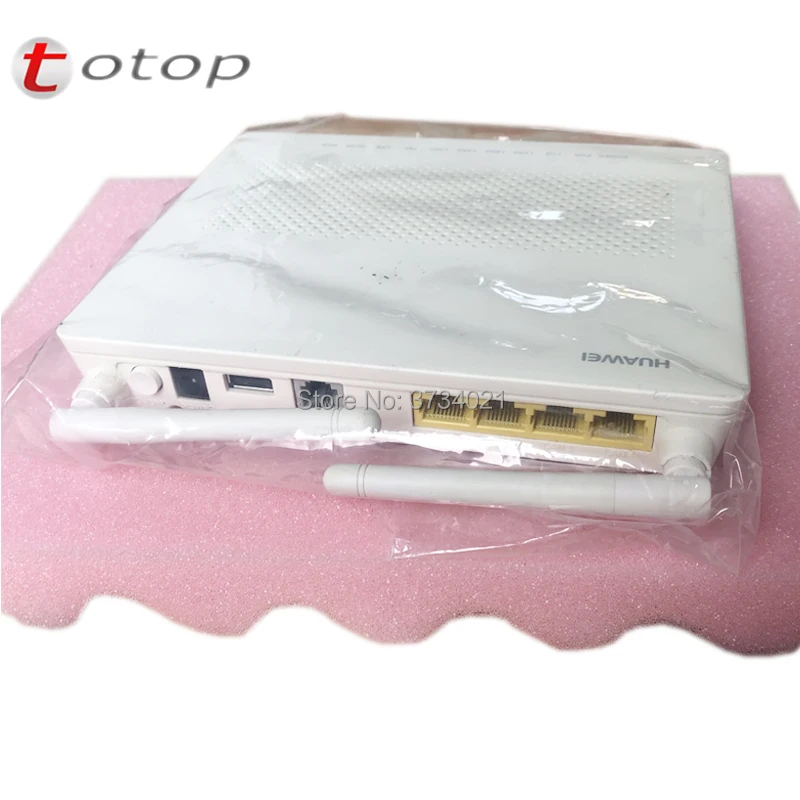 

Secondhand Huawei gpon ont router HG8546M 1GE+3FE+Voice+WIFI+USB ont modem, English version with power adapter