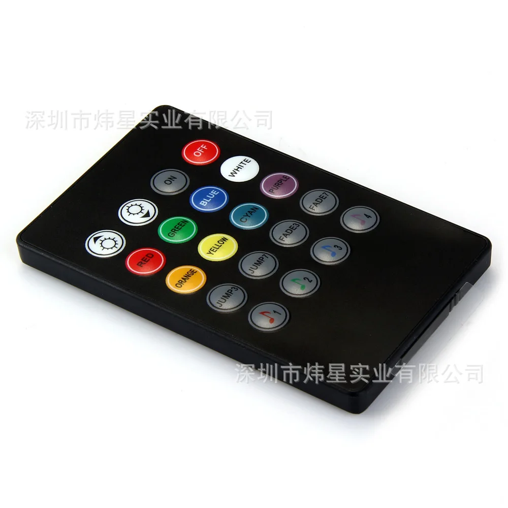 Музыкальный контроллер 20 ключ RGB умный музыкальный контроллер Инфракрасный мини-голос