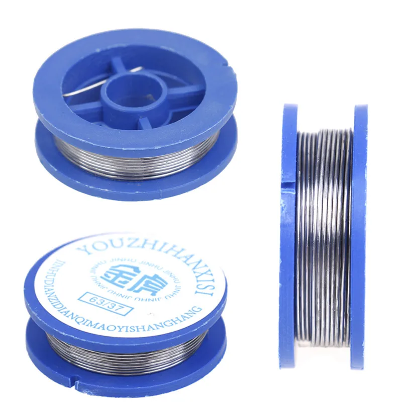 New 0.8mm Solder Wire Reel Rosin Core Solder Soldering Welding Iron Wire Reel Welding Practice Flux 1PC