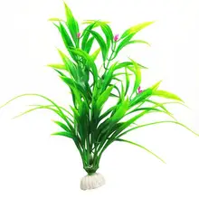  Fish Tank Aquarium Artificial Plastic Water Grass Plant Aquarium simulation aquatic-plant landscapVanilla Landscaping Decoration 