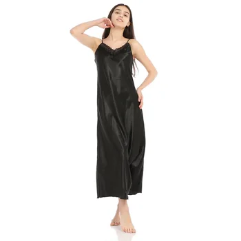 

2020 Spring summer Woman Tank Dress Casual Satin Sexy Camisole Elastic Female Home Beach Dresses Sexy Dress