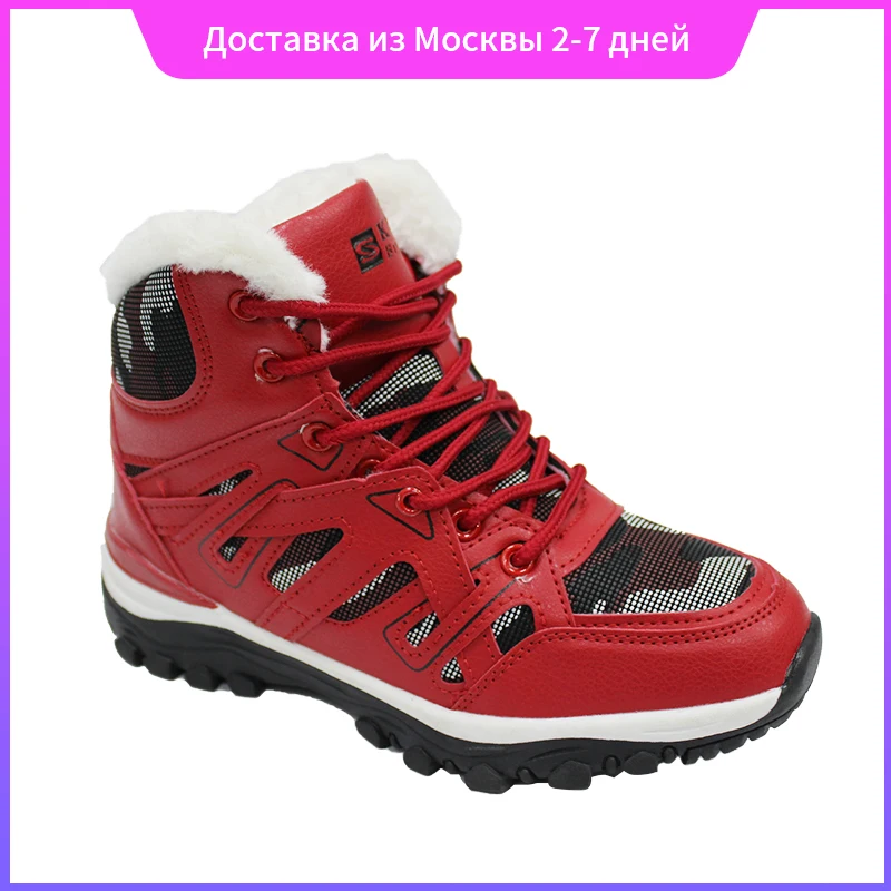 

Winter Women Snow Boots Casual Women's Waterproof Leather Sneakers Fashion Ladies Thicken Warm Non-slip Ankle Boots Outdoor