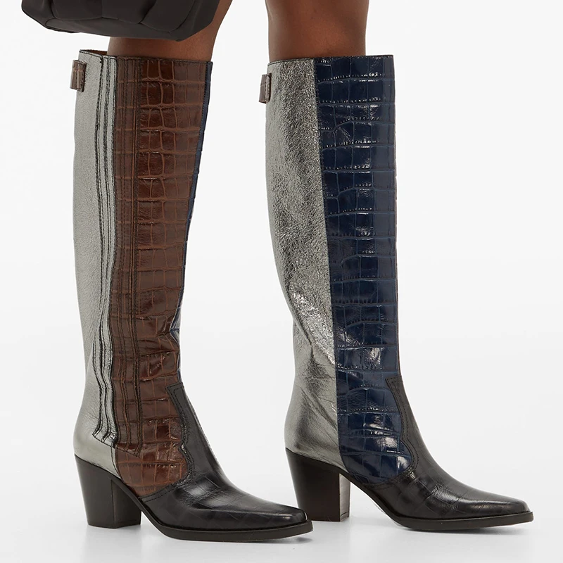 Cowboy Boots For Women Texas Knee High 