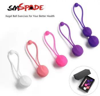 

SMSPADE Kegel Balls for Exercises Tightening Bladder Control Ben Wa Balls for Women Pleasure Pelvic Floor Weights Training Set