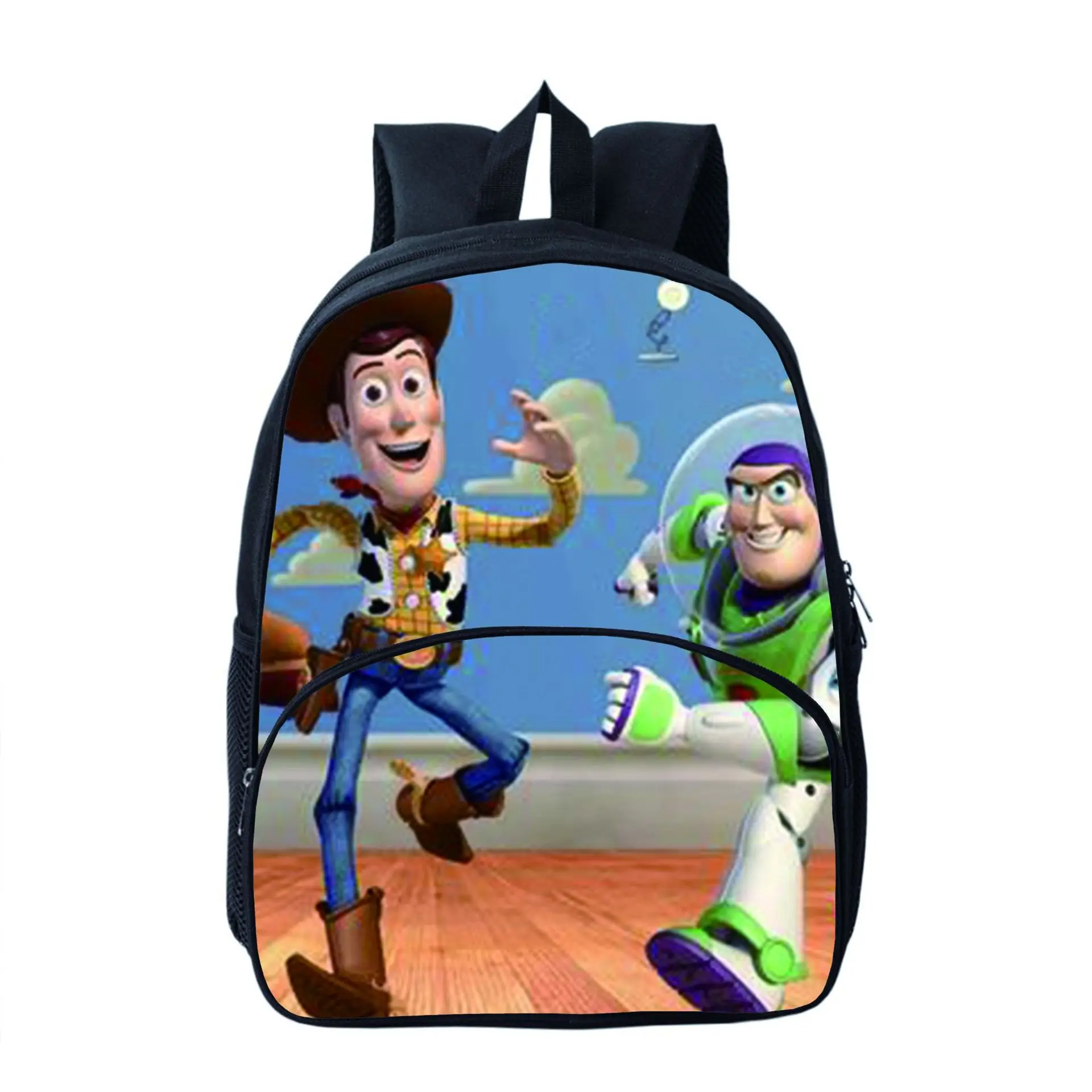

A Customizable to Map Printed round Bag Double Layer Backpack Young STUDENT'S School Season School Bag
