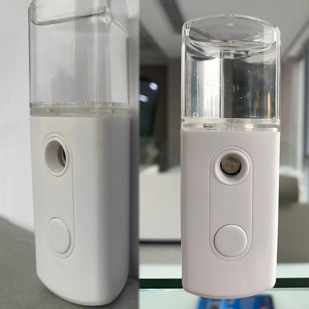 20ml Nano Portable Cold Sprayer Facial Mister Hydrator Refillable Vapor Spray Mini Face Humidifier