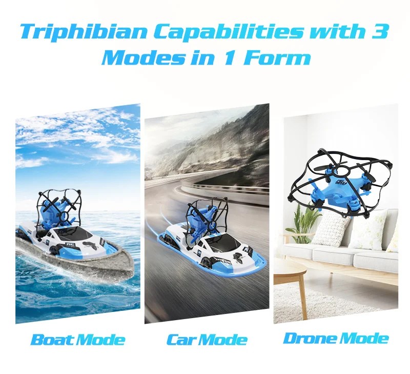3-IN-1 RC DRONE BOAT CAR (4)