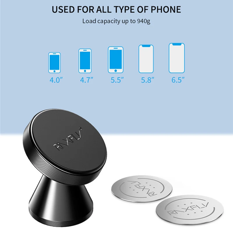 Magnet Car Mount Holder Stand Bracket For Mobile Phone Universal Magnetic Car Phone Holder Magnetic Dashboard Phone Holder Stand