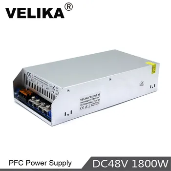

Regulated DC Power Supply 48V 37.5A 1800w Driver Transformer AC110V 220V To Dc48V SMPS Power Adapter for Lighting Motor CNC CCTV
