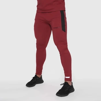 

2019 autumn new Men Fitness Sweatpants male gyms Bodybuilding workout cotton trousers Casual Joggers sportswear Pencil pants