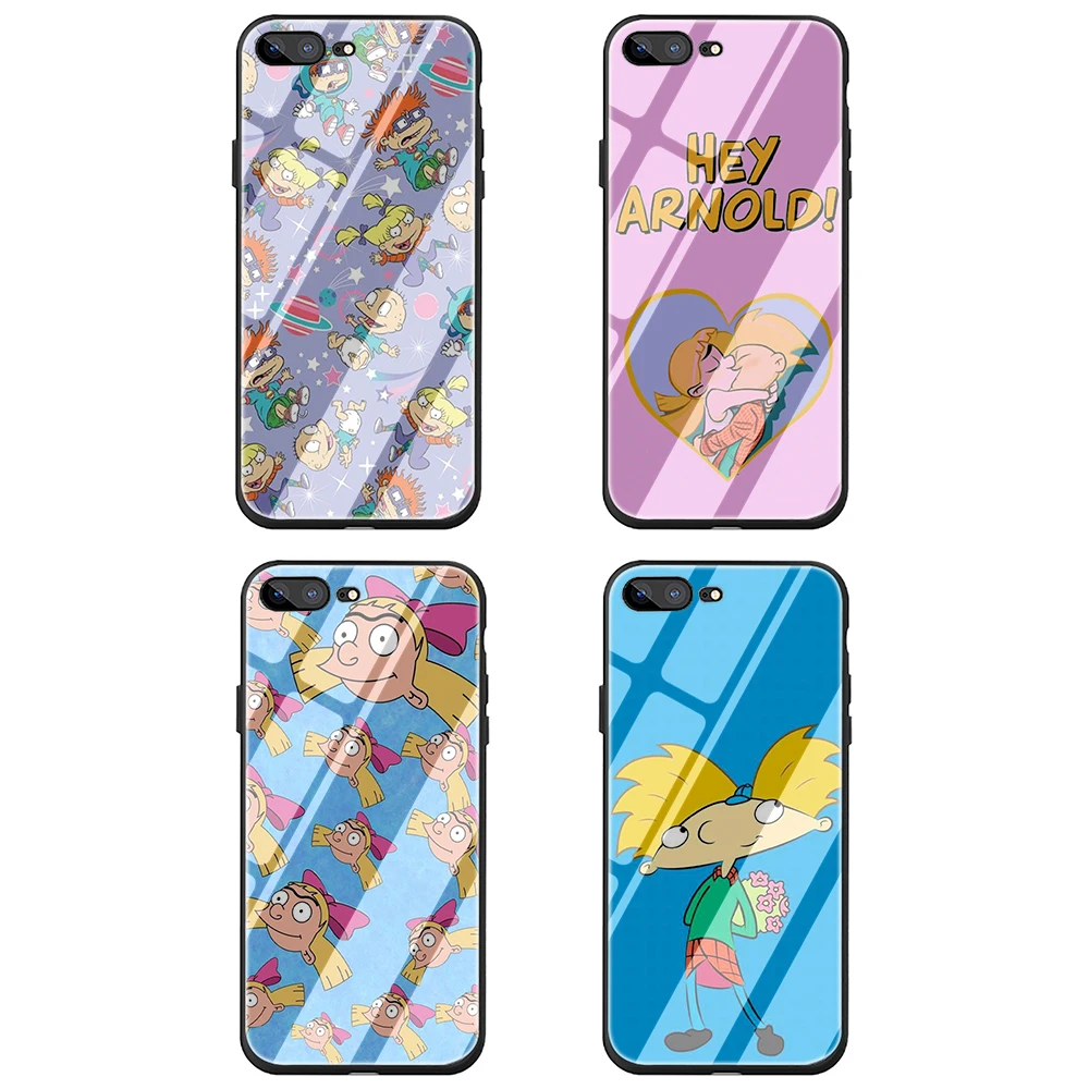 EWAU Эй Арнольд закаленное стекло чехол для телефона чехол для iPhone 5 5S SE 6 6s 7 8 Plus X XR XS 11 Pro Max