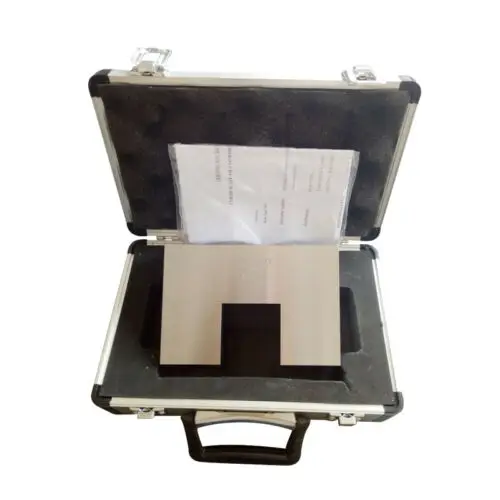 Ray-Check AWS-DS Sensitivity Distance Calibration Block carbon steel test UT block