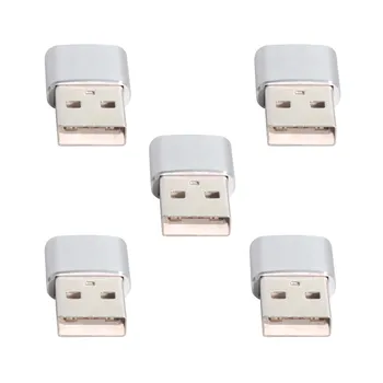 

Chenyang 5pcs/lot USB-C Type C Female to USB 2.0 A Male Data Adapter Light Size for Laptop Tablet Phone