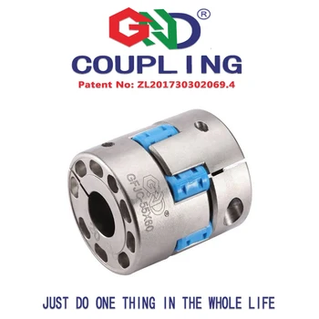 

Zero backlash coupler GFJC aluminum alloy high rigidity jaw spider D95*L100 High rigidity plum shaped clamp series couplings
