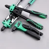 Manual Rivet Gun Set with 4 Sizes of Rivet Heads, Heavy-duty One-handed Rivet Gun Tool for Metal, Plastic and Leather 5