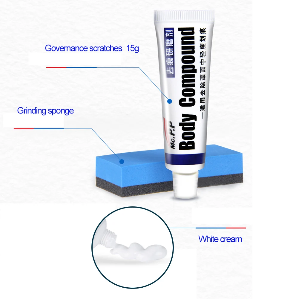 Каркасная смесь кузова автомобиля воск набор пасты для краски уход за царапинами