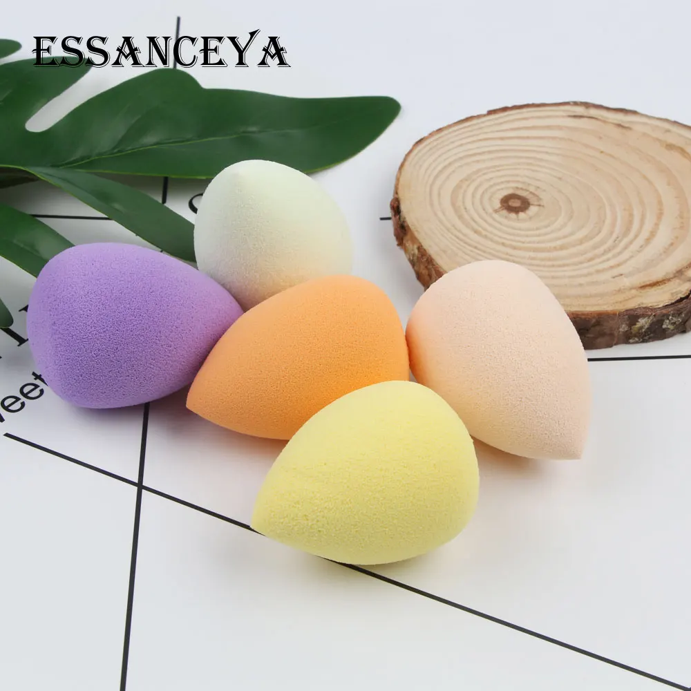 ESSANCEYA 5 шт. Pro Макияж Блендер основа для макияжа спонж губки вода мульти форма Косметический смешивающий порошок Гладкий спонж для нанесения макияжа Инструменты