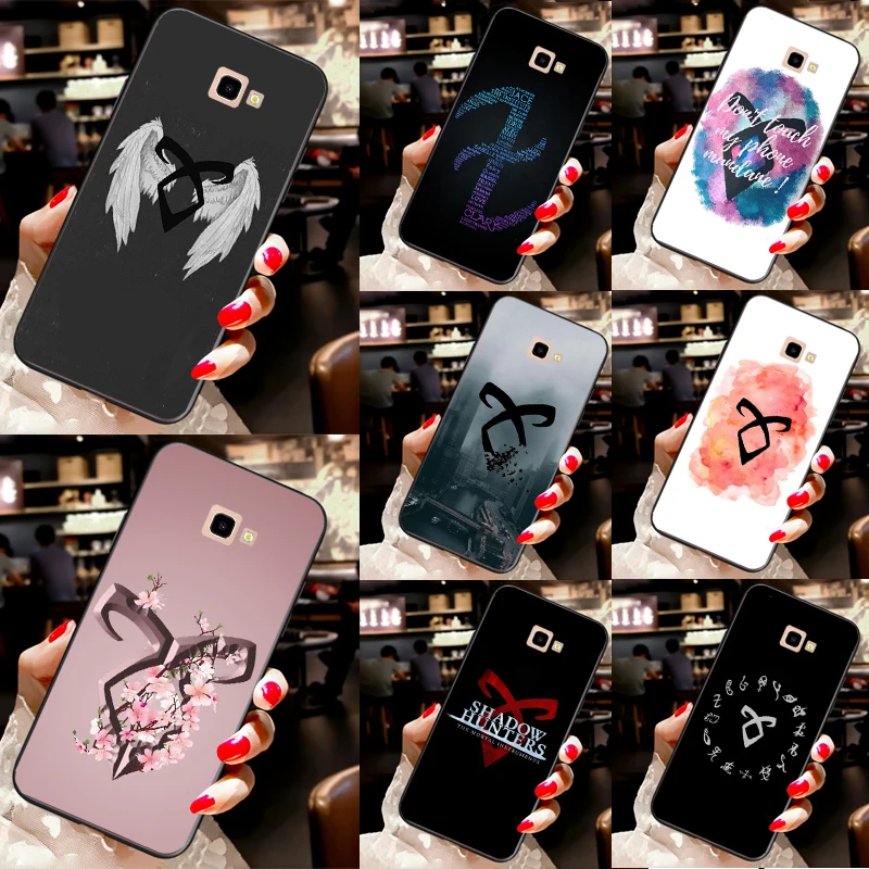 Чехол для телефона Shadowhunters Angelic Rune с логотипом Samsung Galaxy J3 J5 J7 2016 A5 A3 2017 A9 J4 J6 J8 A6 A8 Plus