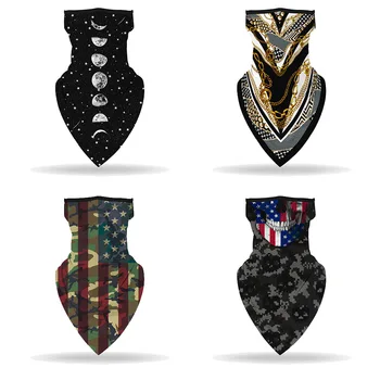 

Multiway Outdoor Bandana Men Women 3D Chain Printing Climbing Hiking Cycling Fishing Windproof Protection Halloween Face Mask