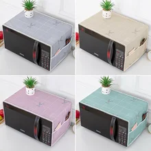 Oven Cover Microwave Kitchen-Gadgets 34x100cm Towel-Protector with Storage-Bag Dustproof