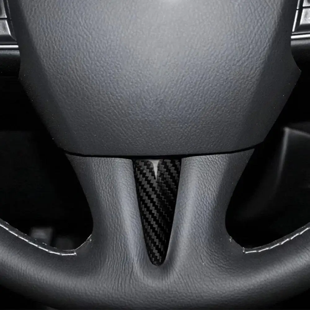 Накладка на руль из углеродного волокна для Infiniti Q50 V37- Декор интерьера