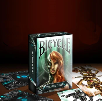 

Bicycle Robitics Deck Playing Cards Deck Magic Regular Playing Cards poker Standard Decks Magic Trick