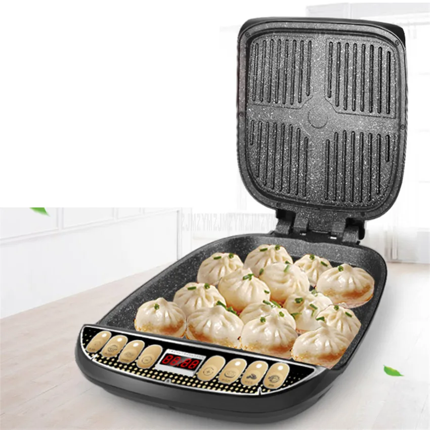 Household Electric Skillet Non-stick Pancake Maker Baking Pan Double-side Heating Meat Steak Baking Frying Machine RSD-B3266