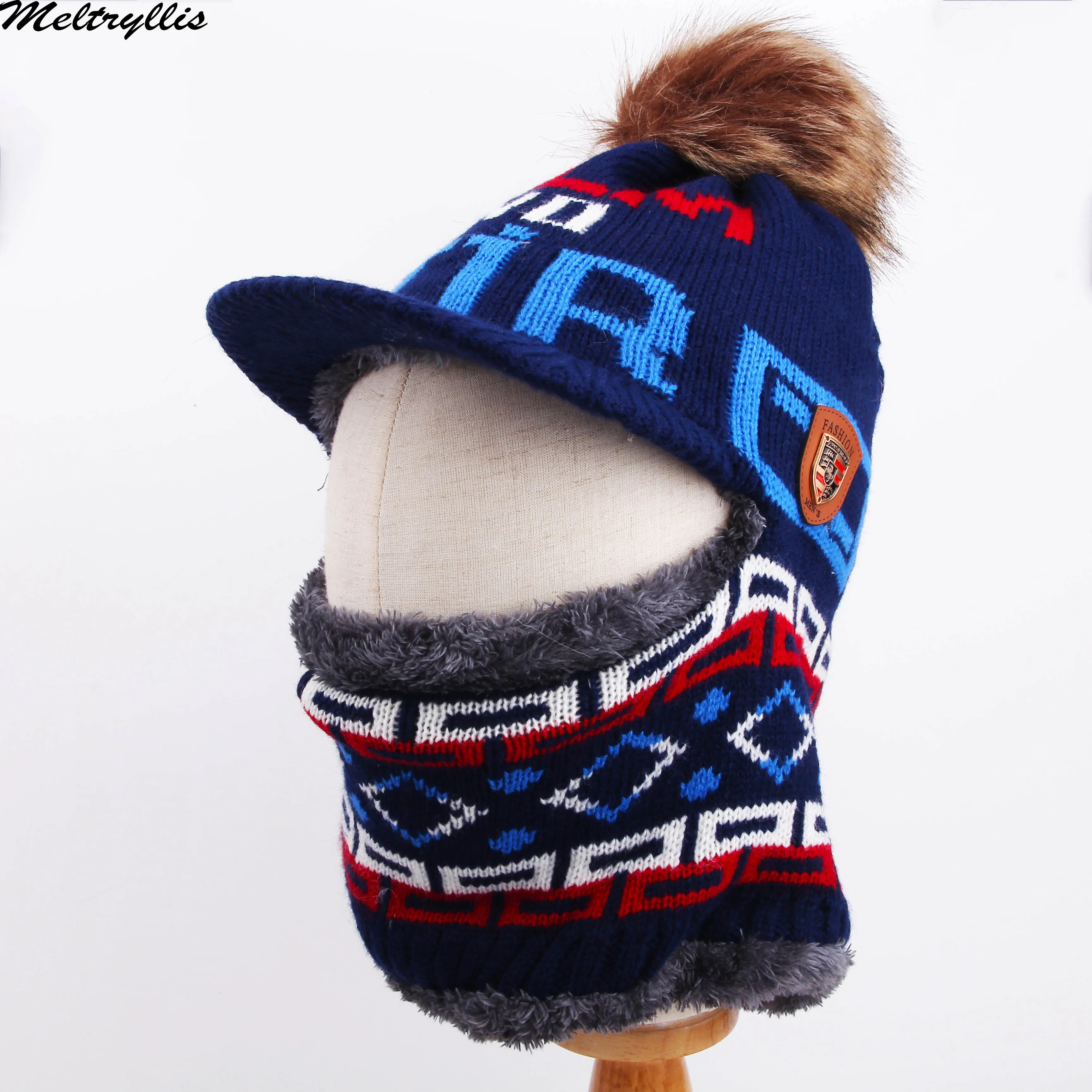 

Winter Hats For Men Women Skullies Beanie Hat Warmer autumn Knitted cap 100% cotton Balaclava Mask Bonnet Knitted caps