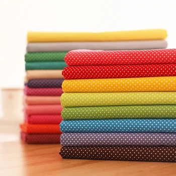 

Home Sewing Fabric Textiles Clothing Sewing Cotton Fabric Creativity Dots Pattern Cotton Fabric Shirt Dress Cotton Fabrics