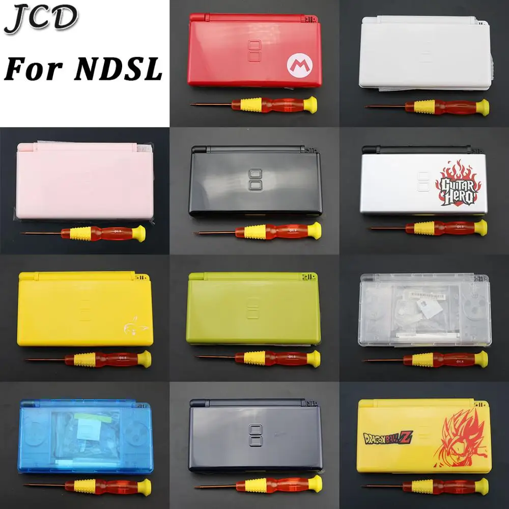 JCD Full Repair Parts Replacement Housing Shell Case Kit with Screwdriver for Nintendo DS Lite NDSL | Электроника