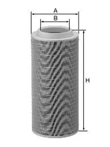 Фильтр воздушный(груз/комм) MANN-FILTER C301730
