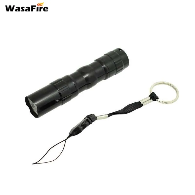 

Pocket LED Light Mini Super Bright Waterproof Flashlight with Lanyard Aluminum Alloy Shell Q5 Tactical Torch Cheap Lanterna